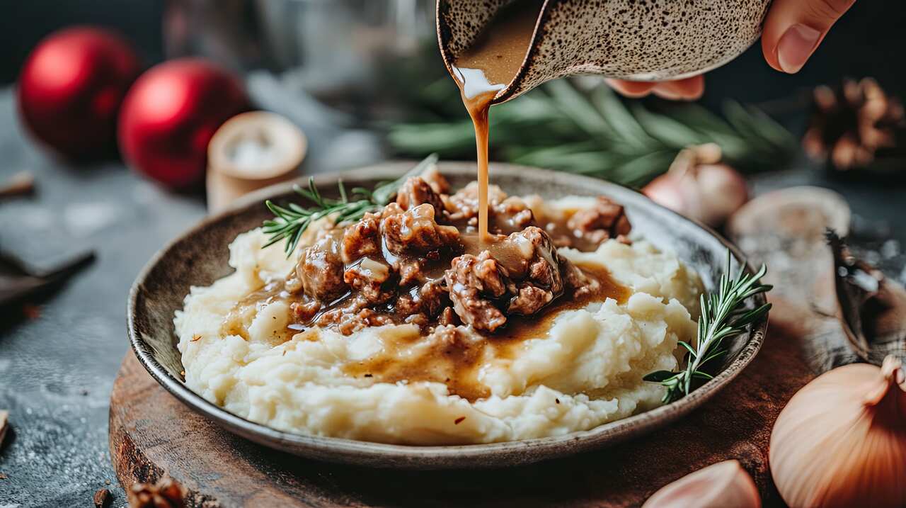 comfort food: purê de batata com carne moída
