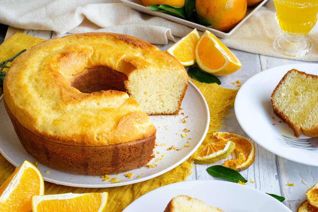 sabores de bolo: bolo de laranja