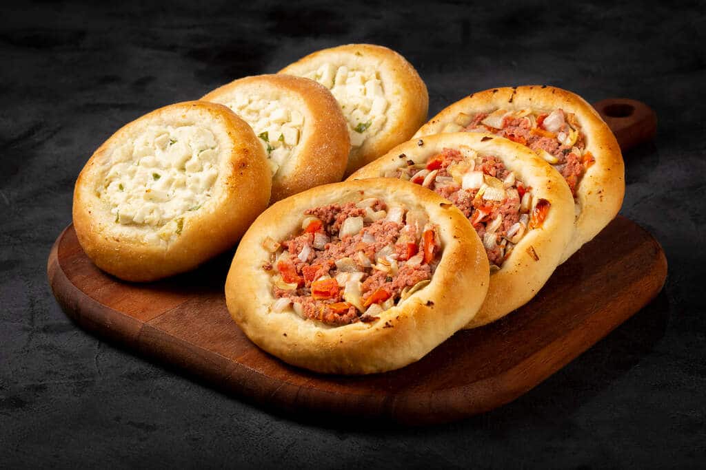 comida arabe: esfiha