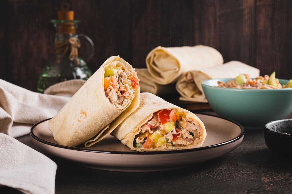 comida arabe: shawarma