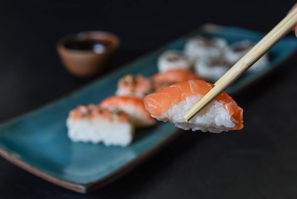 tipos de sushi: niguiri