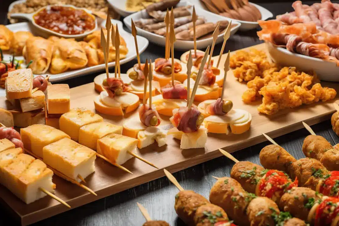 Pinchos, aperitivo da culinária espanhola