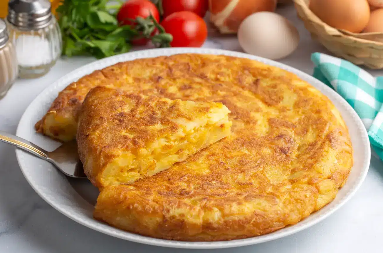 Tortilla española, prato típico da culinária espanhola