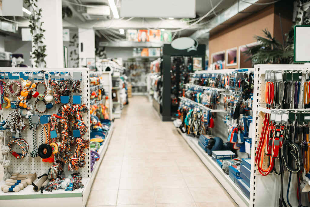 lista de produtos para montar um pet shop
