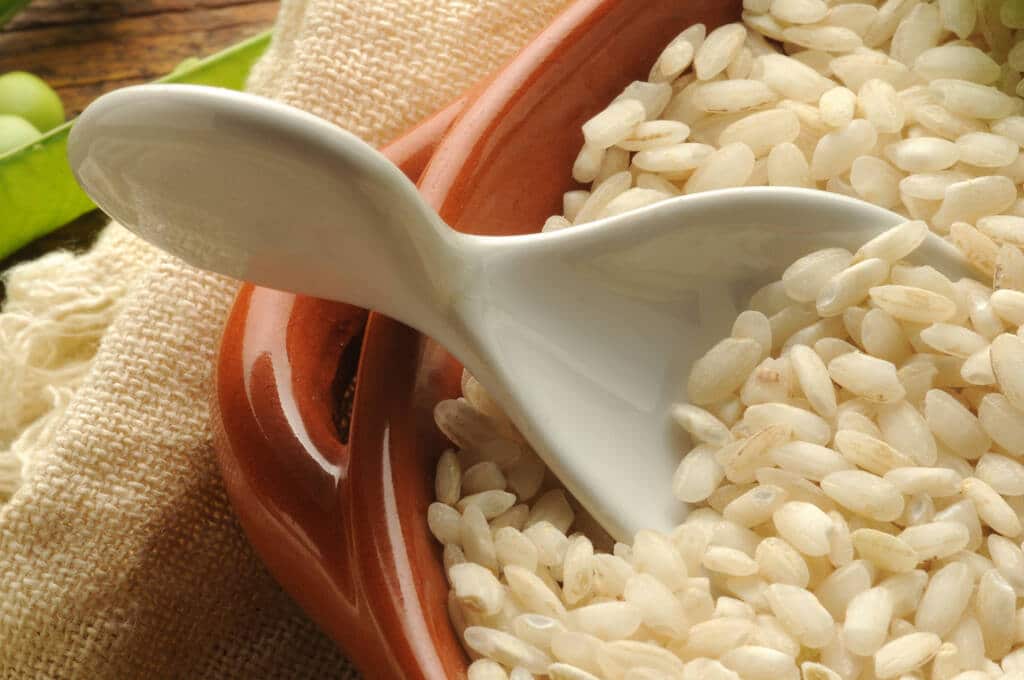 tipos de arroz: arbório