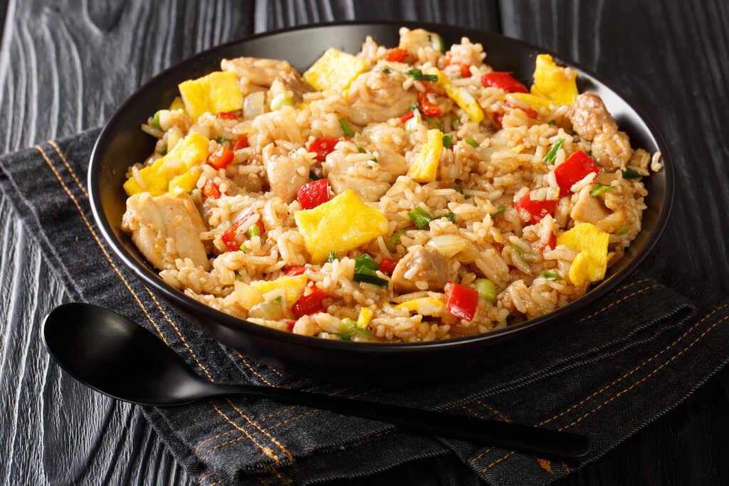comidas do peru: arroz chaufa