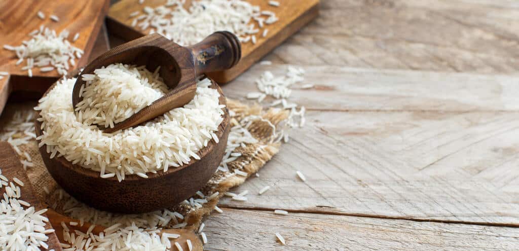 tipos de arroz: basmati